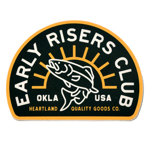 Early Risers Club Sticker