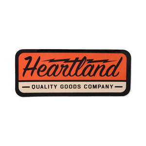 Heartland Quality Goods Sticker
