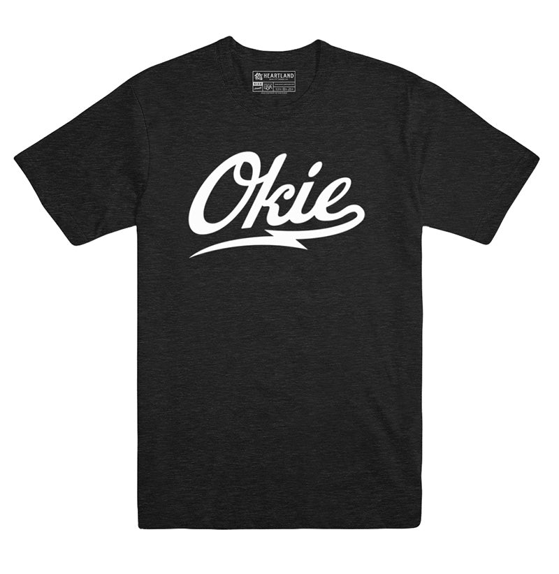 Official Okie Shirt, Black Heather