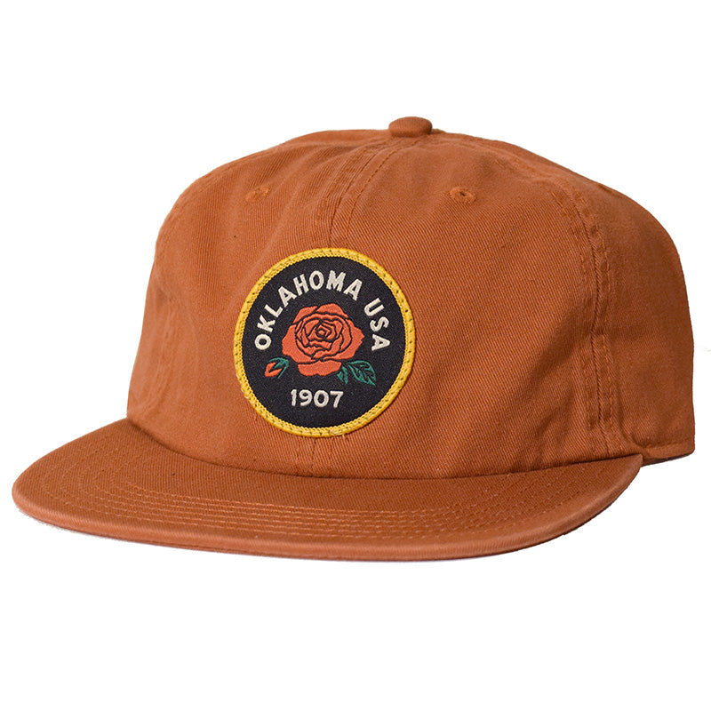 Oklahoma Rose Field Cap - Dark Orange